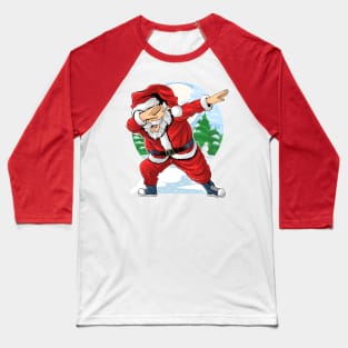 Dabbing Santa Baseball T-Shirt